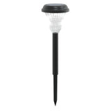 Vidaxx éclairage d'allée de jardin 12 pcs solaire avec piquets de terre blanc