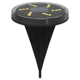 Vidaxx lampes au sol 4 pcs solaires avec piquets de terre blanc chaud