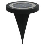 Vidaxx lampes au sol 4 pcs solaires avec piquets de terre blanc chaud