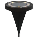 Vidaxx lampes au sol 12 pcs solaires avec piquets de terre blanc chaud
