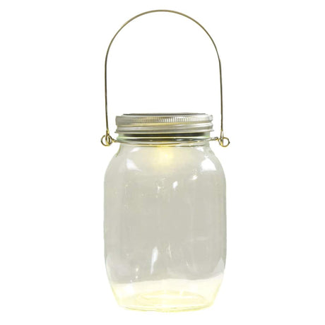 VidaXL lanternes de jardin 12 pcs verre blanc chaud