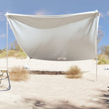 Auvent de plage Vidaxx avec ancres à sable 304x300 cm gris