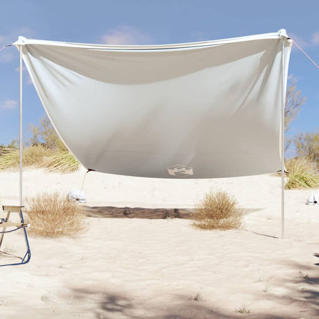Auvent de plage Vidaxx avec ancres à sable 304x300 cm gris