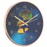 Vidaxx horloge murale ø29,5 cm polystyrène et verre doré et bleu