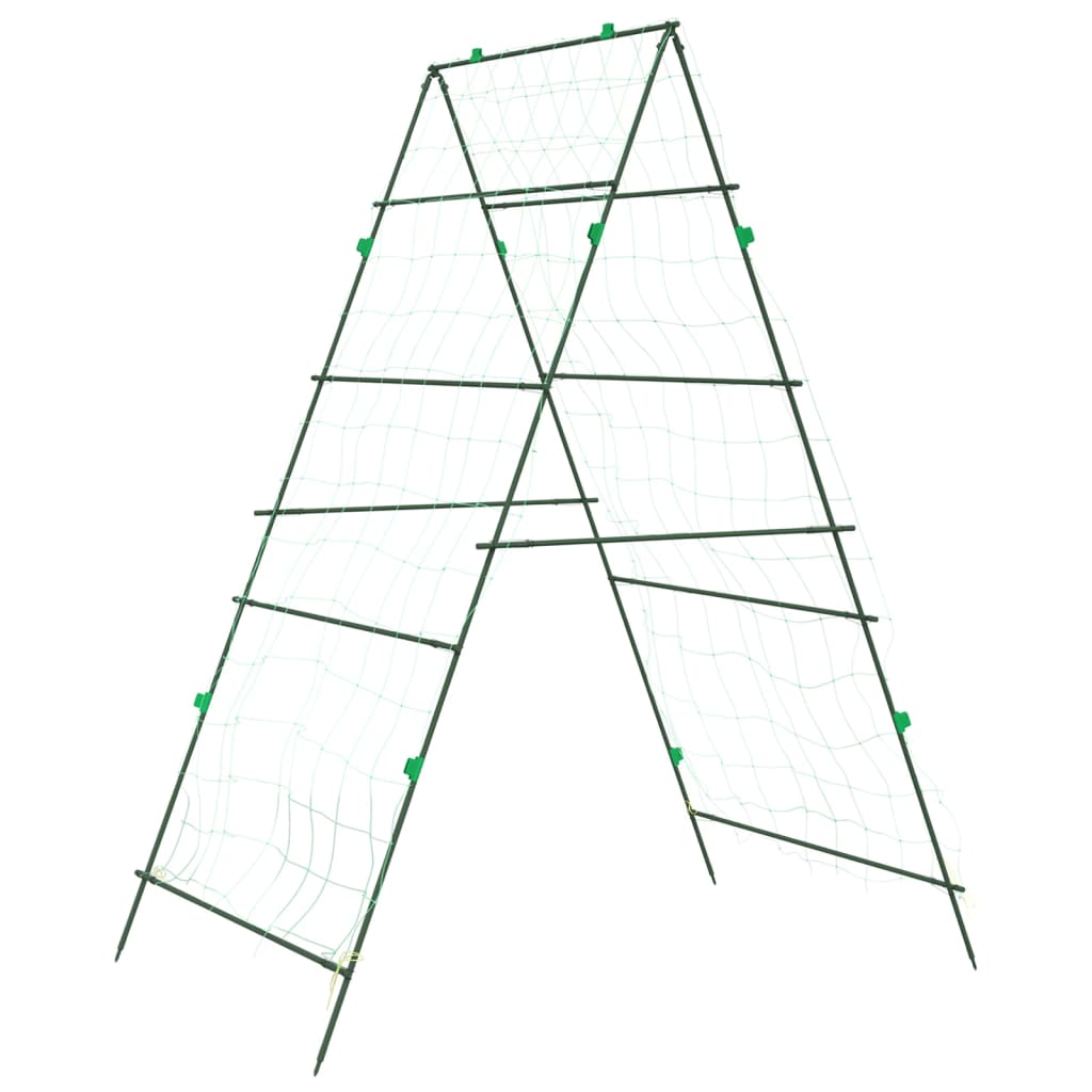 Vidaxx portique pour plantes grimpantes a-frame 99x90x175,5 cm acier