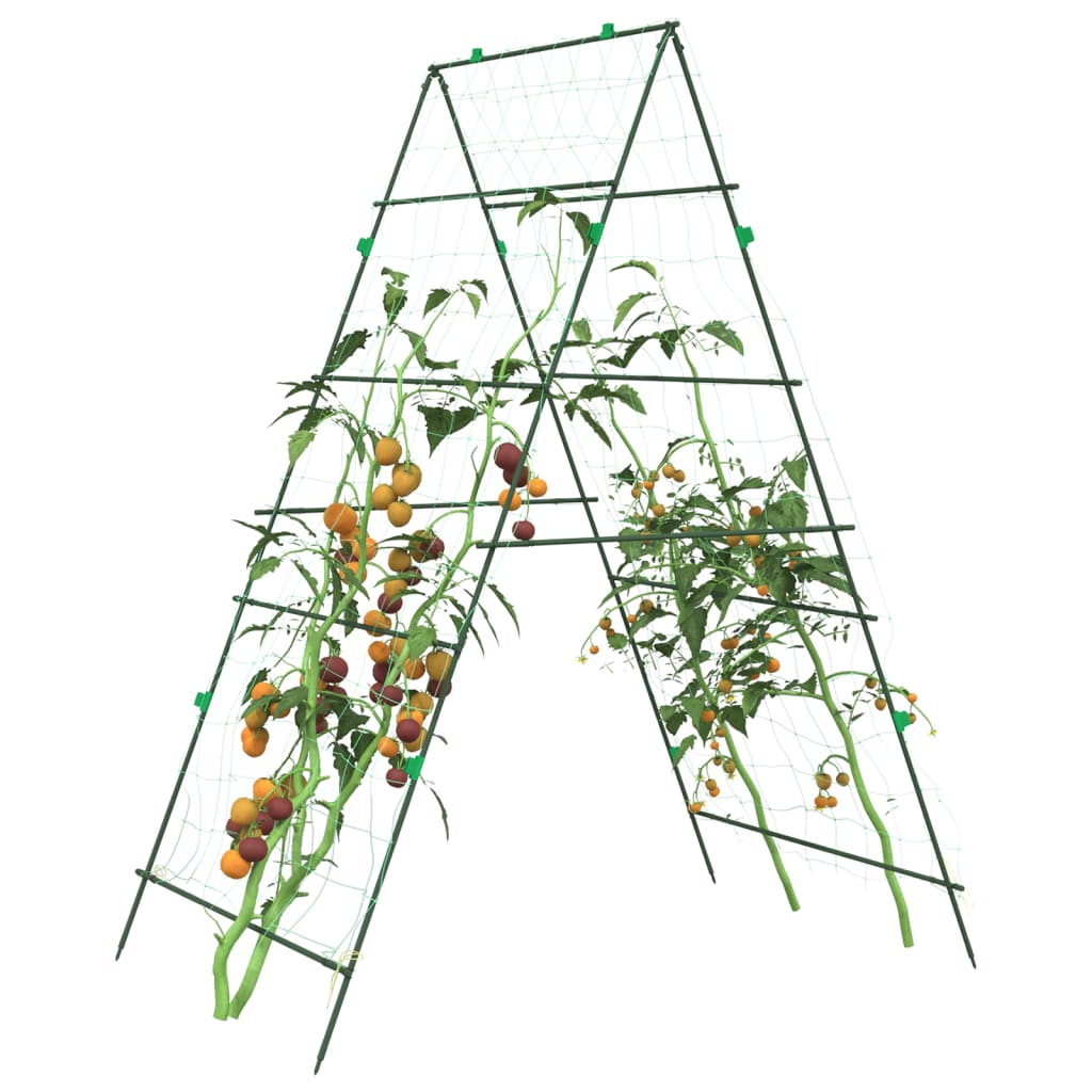 Vidaxx portique pour plantes grimpantes a-frame 99x90x175,5 cm acier