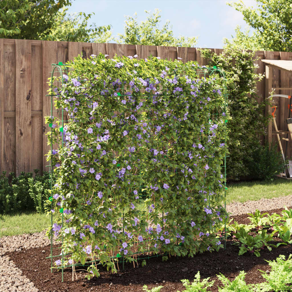 Vidaxx portique pour plantes en forme de U 181x31x182,5 cm acier