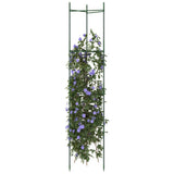 Vidaxl cage à tomates 2 pcs 154 cm acier et polypropylène