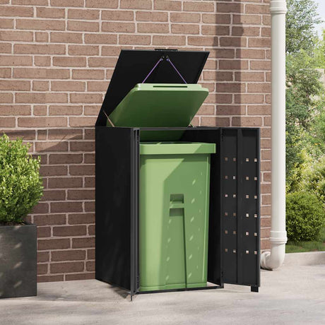 Vidaxx conteneur de rangement pour 1 conteneur 69x79x117 cm acier noir