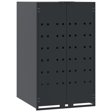 Vidaxx conteneur de rangement pour 1 conteneur 69x79x117 cm acier anthracite
