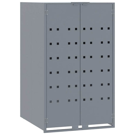 Vidaxx conteneur de stockage pour 1 conteneur 69x79x117 cm gris acier