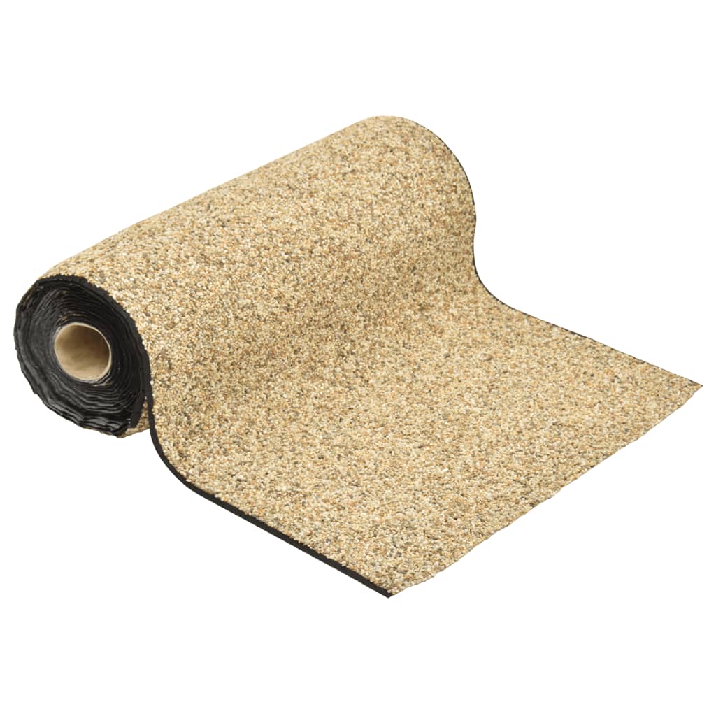 Vidaxx feuille de gravier 1250x40 cm couleur sable naturel