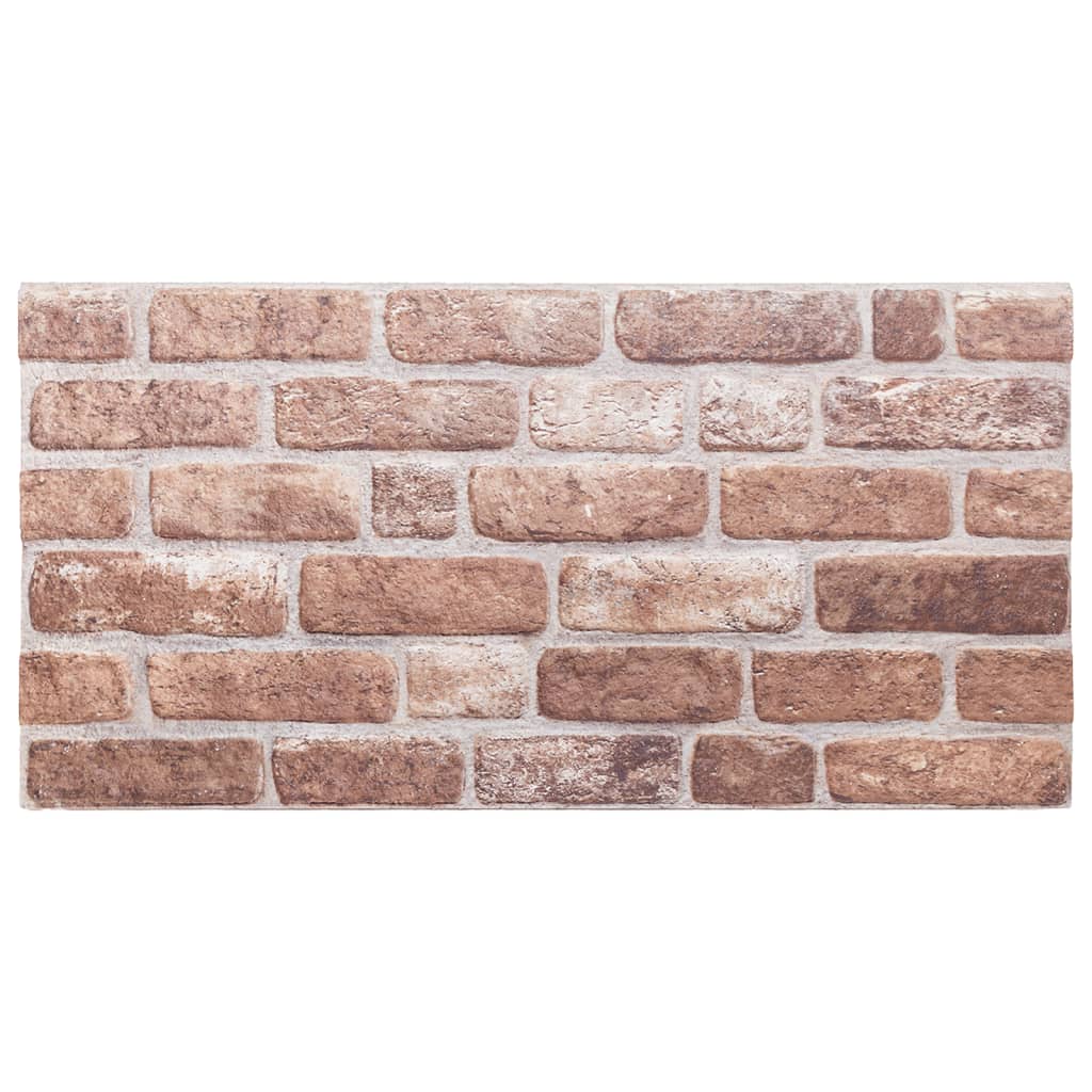 VidaXL panneaux muraux 10 pcs 3d 100x50 cm eps marron