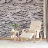 VidaXL panneaux muraux 10 pcs 3d 100x50 cm eps gris clair