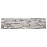 Pannelli a parete Vidaxl 14 St 3D 100x25 cm EPS grigio chiaro