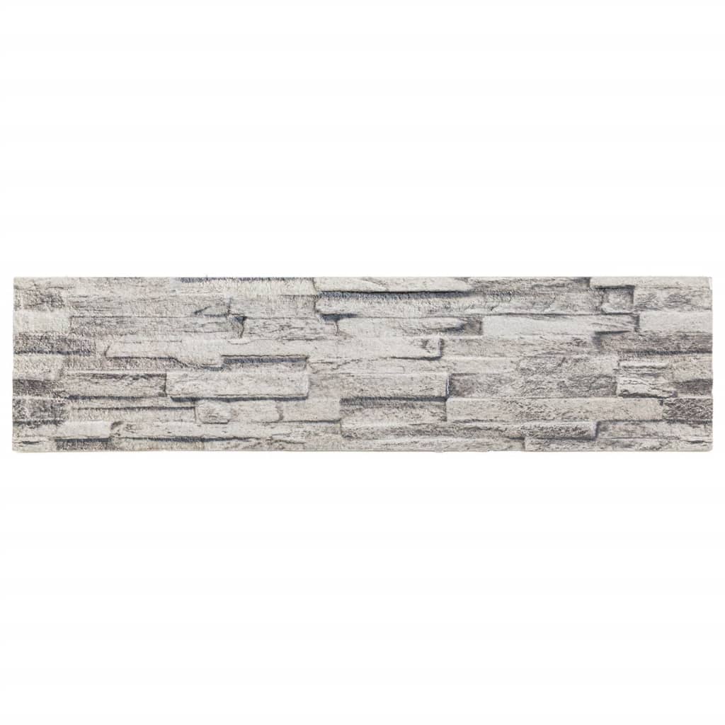 Vidaxx panneaux muraux 14 pcs 3d 100x25 cm eps gris clair