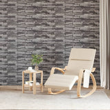 Vidaxx panneaux muraux 14 pcs 3d 100x25 cm eps anthracite