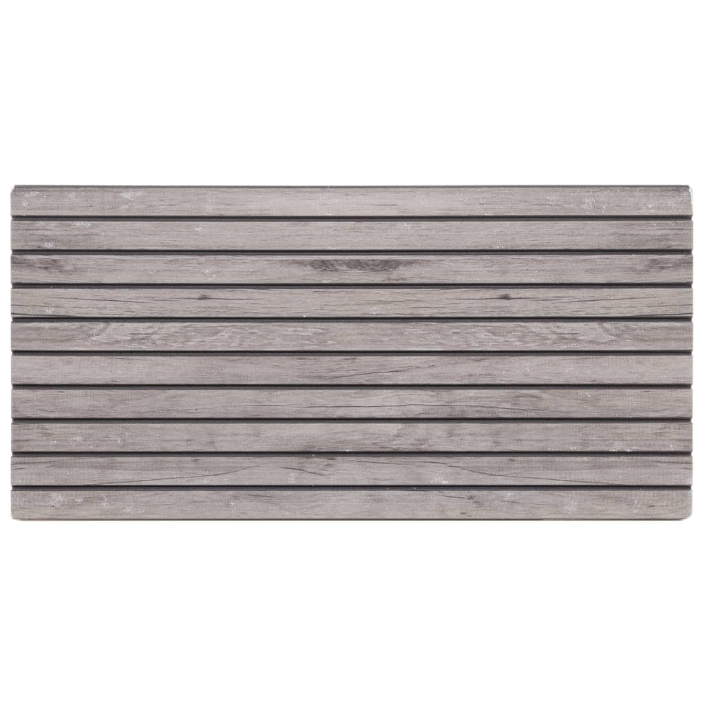 Vidaxx panneaux muraux 5 pcs 3d 100x50 cm eps gris