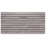 Vidaxx panneaux muraux 5 pcs 3d 100x50 cm eps gris