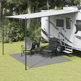 Tapis de tente Vidaxxl 3x2,5 m anthracite