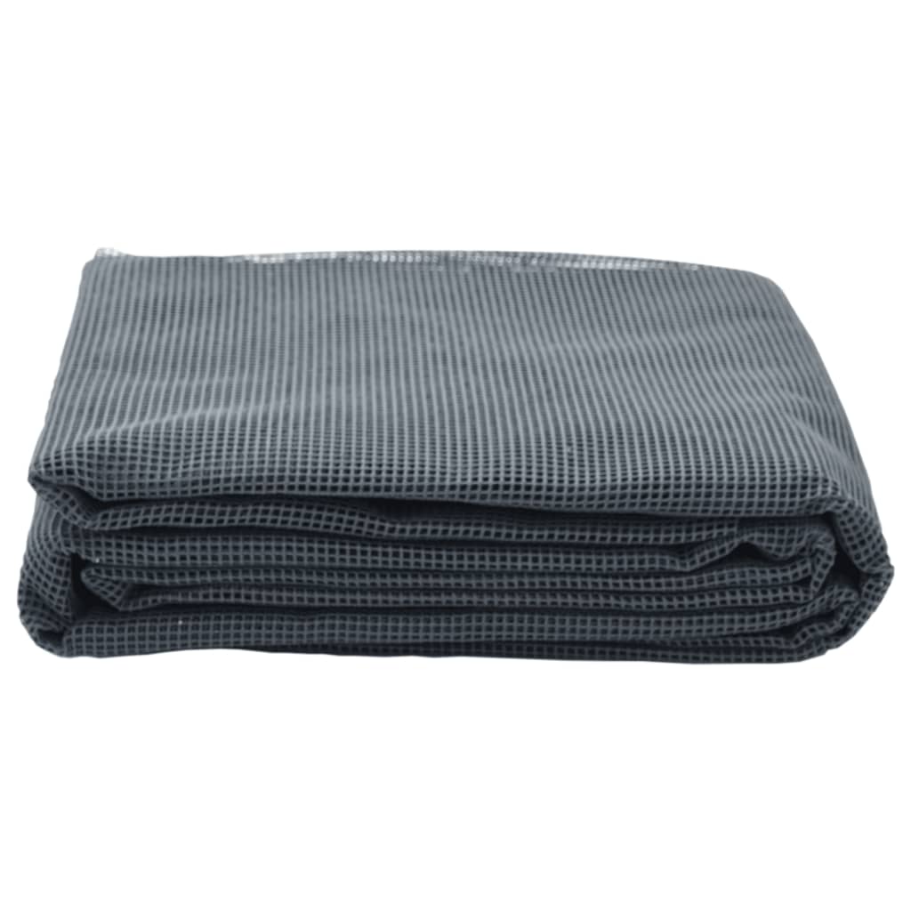 Tapis de tente Vidaxxl 5x2,5 m anthracite