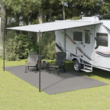 Tapis de tente Vidaxxl 6x3 m anthracite
