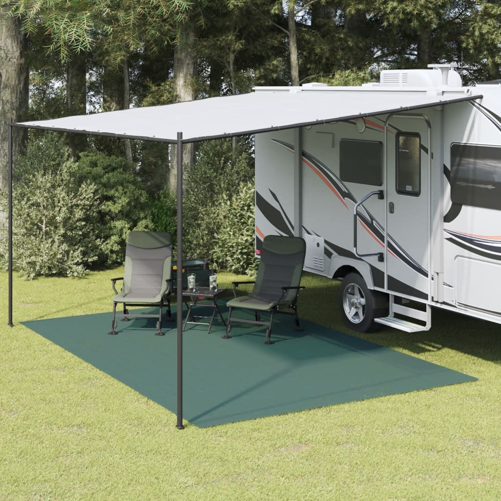 Tapis de tente VidaXL 5x3 m vert