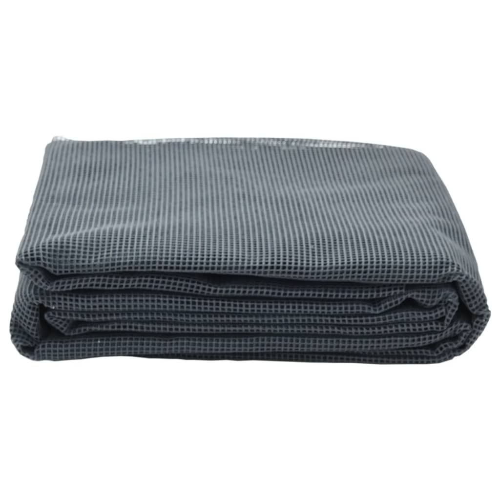 Tapis de tente Vidaxxl 4x2 m gris clair
