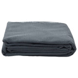 Tapis de tente Vidaxxl 5x2,5 m gris clair