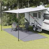 Tapis de tente Vidaxxl 5,5x2,5 m gris clair