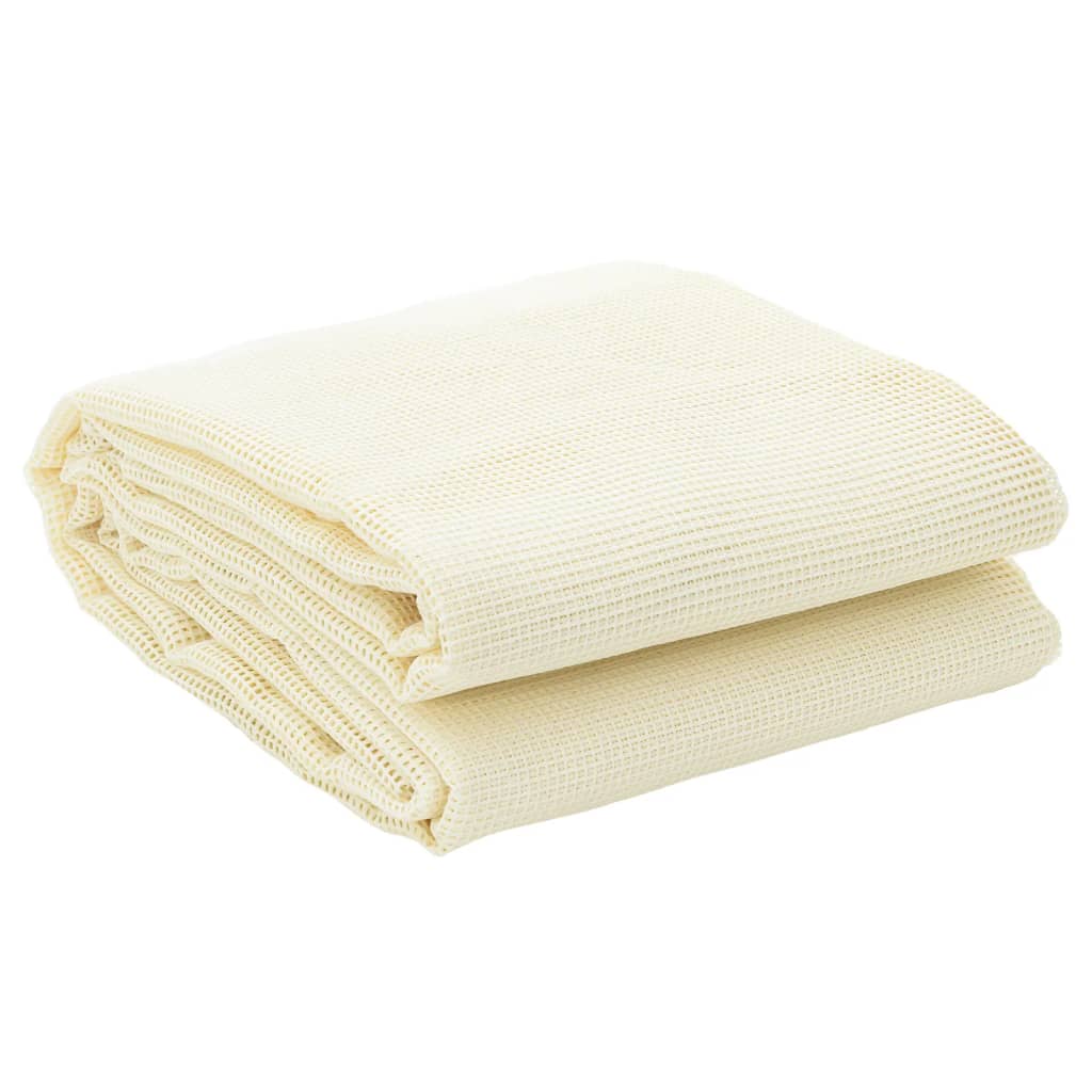 Tapis de tente VidaXL 4x2 m couleur crème