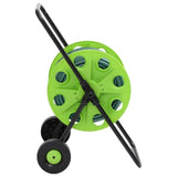 Chariot enrouleur Vidaxl avec tuyau PVC vert 50 m