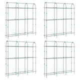 VidaXL Plantenklimrekken 4 st U-frame staal