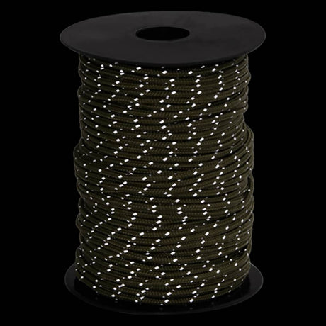 Hauban de tente VidaXL avec bandes réfléchissantes et tendeurs 50 m 3 mm