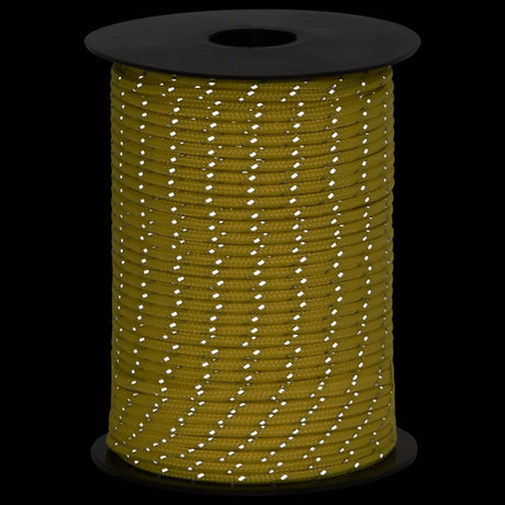 Hauban de tente VidaXL avec bandes réfléchissantes et tendeurs 50 m 3 mm