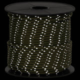 Hauban de tente Vidaxxl avec bandes réfléchissantes et tendeurs 50 m 4 mm