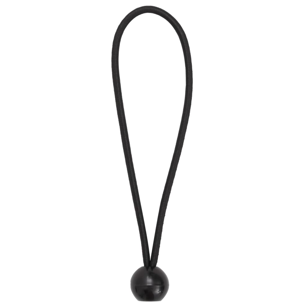 VidaXL tendeurs élastiques avec boules 50 pcs 21x0,5 cm