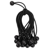 VidaXL tendeurs élastiques avec boules 50 pcs 21x0,5 cm