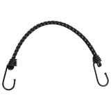 Vidaxl élastiques de tension avec bandes réfléchissantes et crochets 10 pièces 46 cm