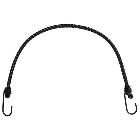 Vidaxl élastiques de tension avec bandes réfléchissantes et crochets 25 pièces 59 cm