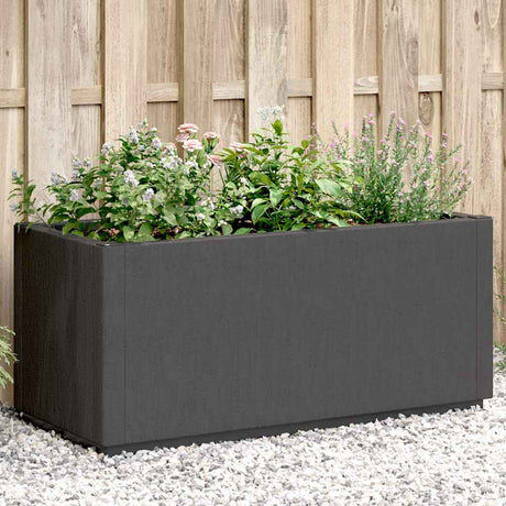 Vidaxx jardinière 80x36x35 cm polypropylène gris foncé