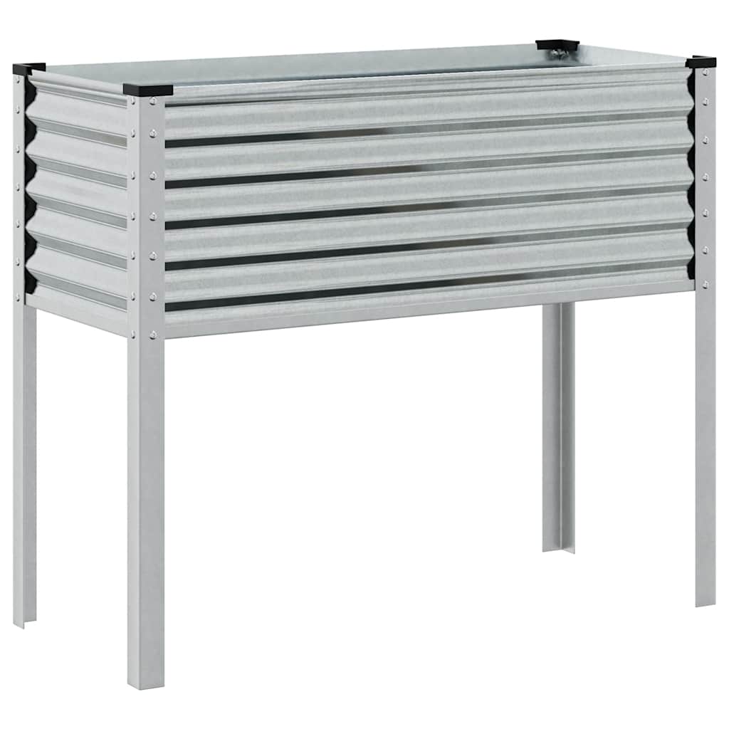 Vidaxx banc végétal 100x41x90 cm acier galvanisé