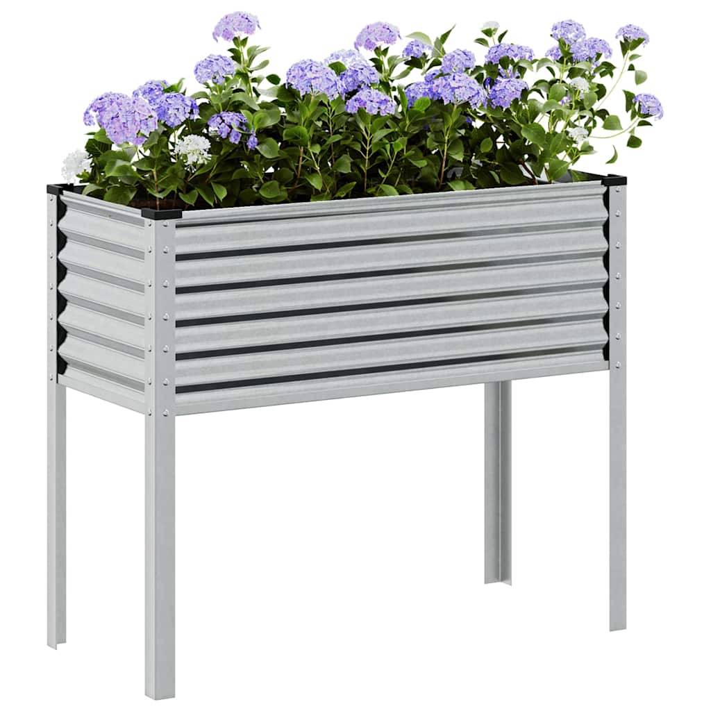 Vidaxx banc végétal 100x41x90 cm acier galvanisé