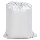 Housse de voiture VidaXL pour berline avec sangles à boucles XL, entièrement argentée