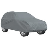 Bâche de voiture Vidaxxl pour SUV l en tissu non tissé entièrement gris