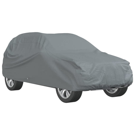 Bâche de voiture VidaXL pour SUV XL en tissu non tissé entièrement gris