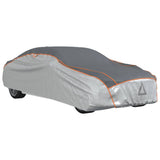 Bâche de voiture Vidaxxl pour protection anti-grêle berline en argent et gris