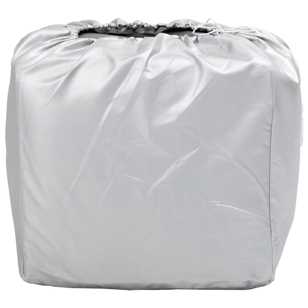 Bâche de voiture Vidaxxl pour protection anti-grêle berline en argent et gris