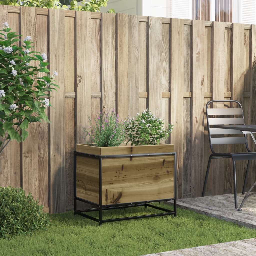 Jardinière Vidaxx 60x40x50 cm bois de pin imprégné