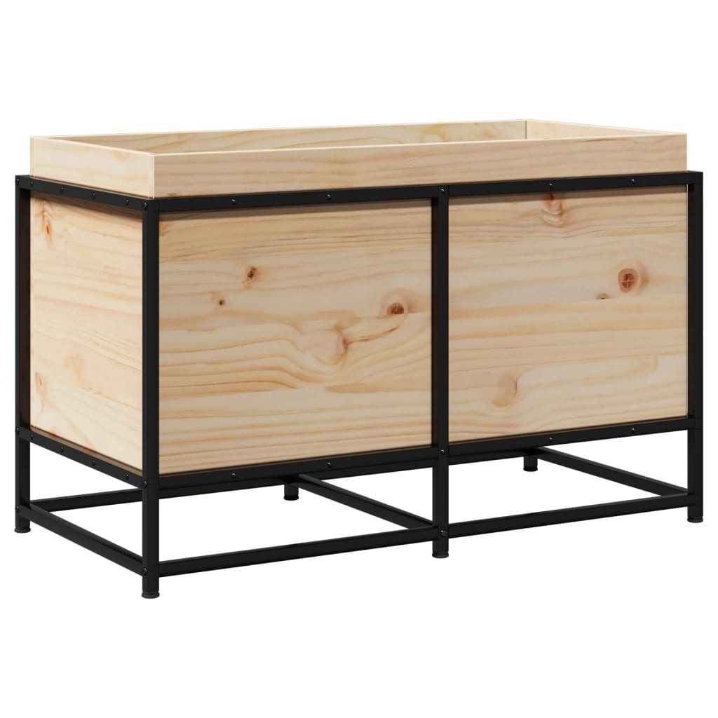 Vidaxx jardinière 80x40x50 cm bois de pin massif